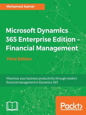 cover image of Microsoft Dynamics 365 Enterprise Edition: Financial Management